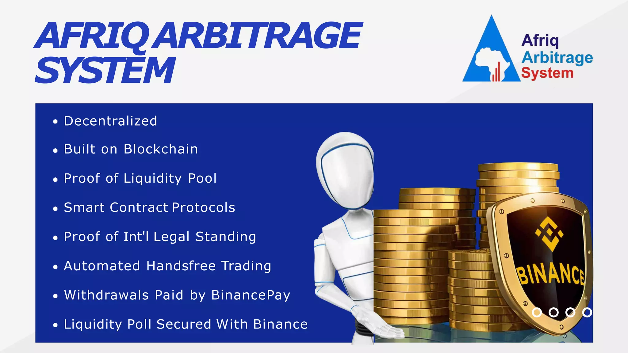 AFRIQ ARBITRAGE SYSTEM - AAS | PPTX