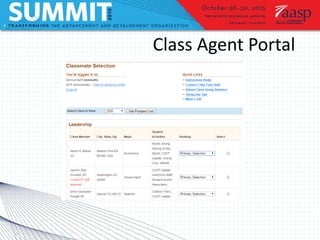 Class Agent Portal
 