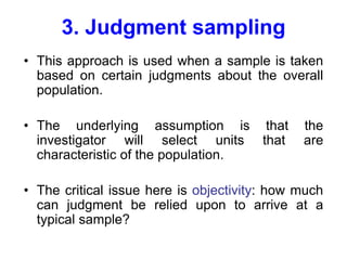 Judgment Sampling Method AAU. Chapter.5 Sampling Methods.pptx