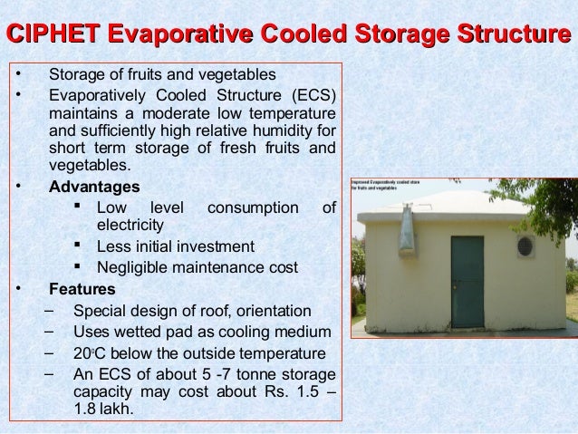 Post Harvest Technology Of Vegetables