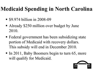 Fraud Against the ElderlyCenter RecommendationsThe Role of the Attorney General.  The Center recommends that the N.C. General Assembly consider giving the N.C. Attorney General authority to initiate prosecutions for fraud against the elderly.  Only five states do not give their Attorney General any authority to initiate local prosecutions – North Carolina, Arkansas, Connecticut, Texas, and West Virginia.  