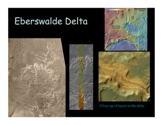 Eberswalde Delta
Close-up of layers in the delta	

 