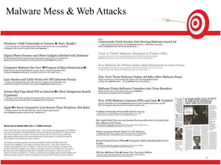 Malware Mess & Web Attacks




                             6
 