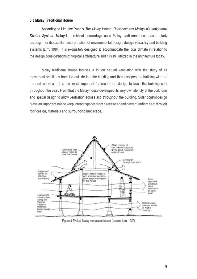 natural ventilation in malay traditional house