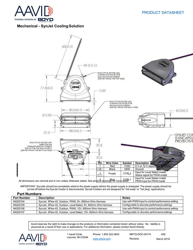 Aavid x flow42outdoorcooler PDF