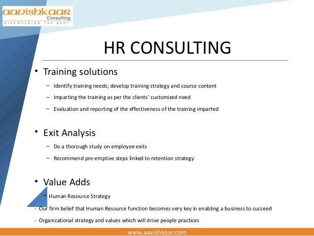 business plan for hr consulting firm