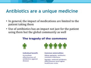 • Antimicrobial resistance is a natural phenomenon
• Overuse, misuse and inappropriate use of antibiotics may
accelerate t...
