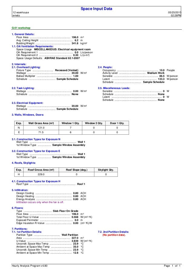 Ab Bp Warehouse Hvac Calculation