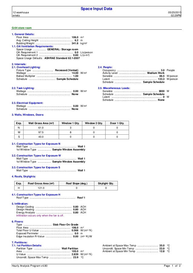 Ab Bp Warehouse Hvac Calculation
