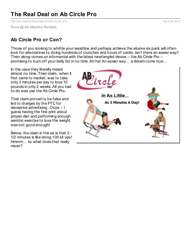 Ab Circle Pro Reviw