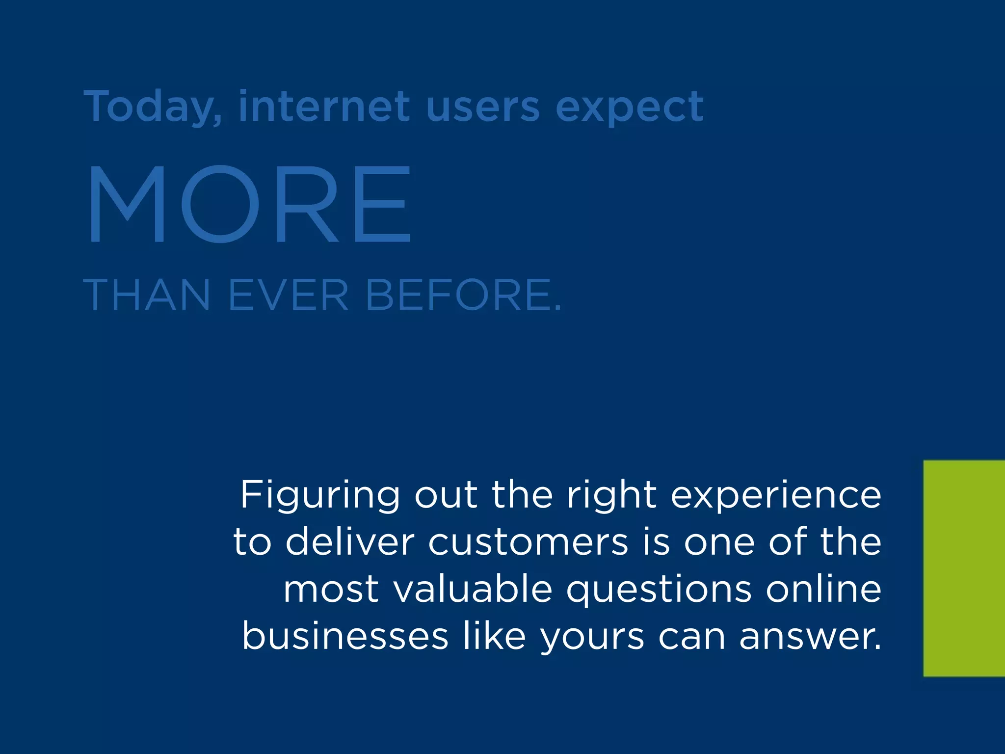 “We’re maybe as good as a coin-ﬂip
at guessing what’s going to be best
for our users. We rely on testing
to just make better decisions.”
Peter Koechley
Co-founder
 
