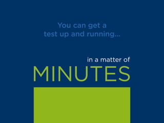 “Optimizely made building the
experiment quick and painless.
Within two weeks we’d
ﬁgured out how to boost
trial sign-ups by 24%.”
Paul Godfrey
Senior Developer
 
