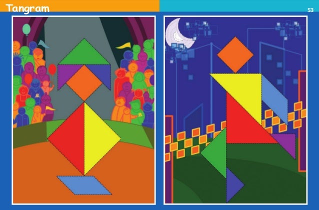 paisajes con tangram