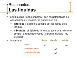 Los sonidos de la lengua | PPT