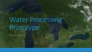 Water Purification Project Final | PPTX
