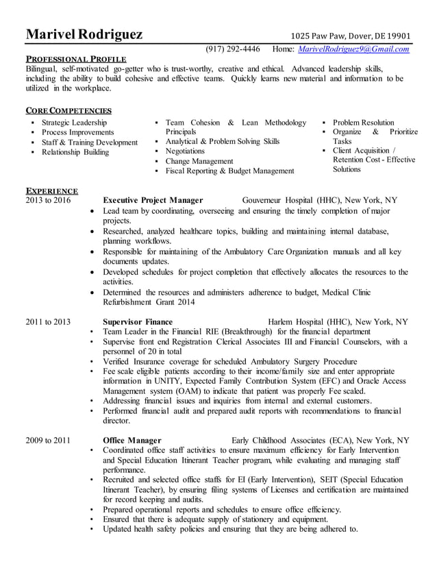 Present Resume MRodriguez 4 PDF - Present Resume MRodriguez 4 1 638 