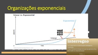 Organizações exponenciais
 