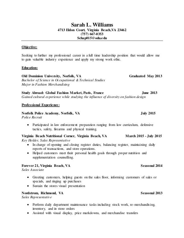 sarah chapamn professional resume va resumes