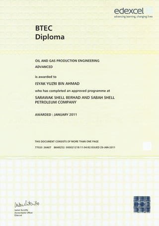 BTEC Diploma