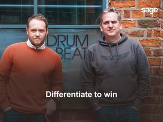 Differentiate to win
 