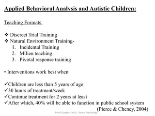 Applied Behaviour Analysis | PPTX