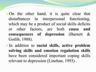Linehan Functioning Scale ABA Depression | PPTX
