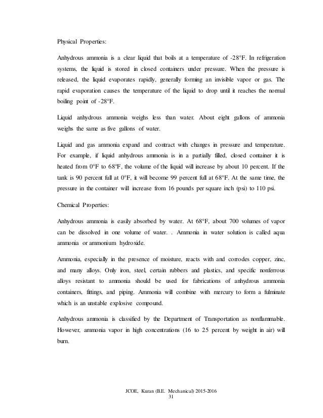 Academic report structure image