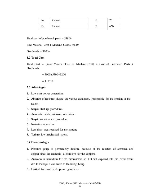 Individual project report example image