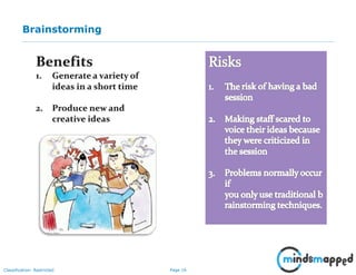 Page 16Classification: Restricted
Brainstorming
 