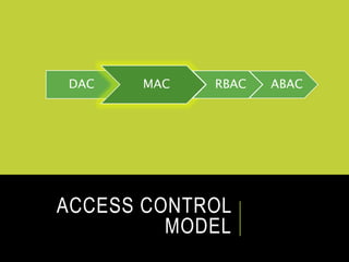Abac and the evolution of access control | PPTX