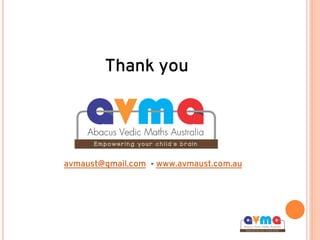 avmaust@gmail.com - www.avmaust.com.au
Thank you
 