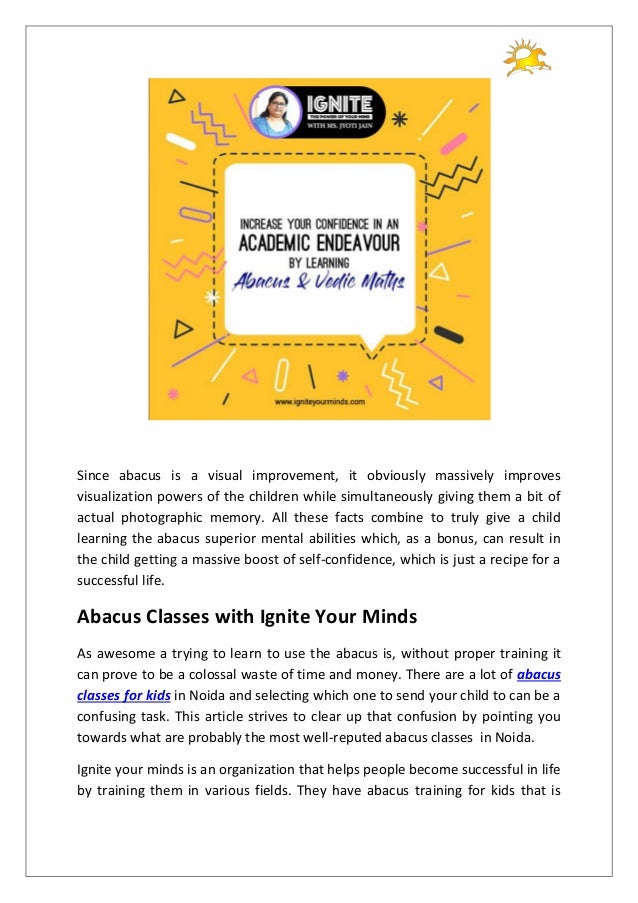 Abacus Classes And Why They Matter Images, Photos, Reviews
