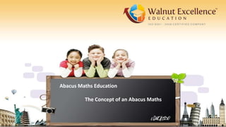 Abacus Maths Education
The Concept of an Abacus Maths
 