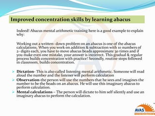 Abacus Presentation by AVAS INDIA | PPTX