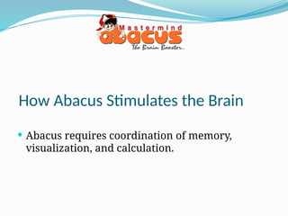 The Power Of Abacus Classes In Early Childhood | PPTX