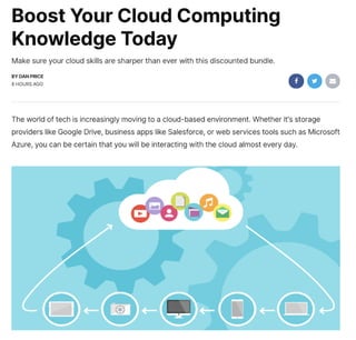 Boost your cloud computing knowledge today