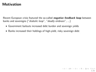 Breaking the feedback loop: macroprudential regulation of banks' sovereign exposures