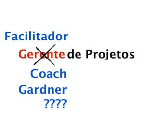 Gerenciar é sinônimo de interrupção
Jason Fried - 37 Signals
http://revistaepoca.globo.com/Revista/Epoca/0,,EMI150505-15259,00.html

 