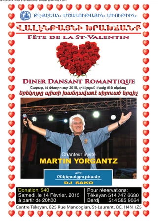 16 • ABAKA • LUNDI 9 FEVRIER 2015 - MONDAY FEBRUARY 9, 2015
 