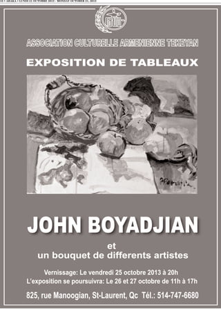 16 • ABAKA • LUNDI 21 OCTOBRE 2013 - MONDAY OCTOBER 21, 2013

 