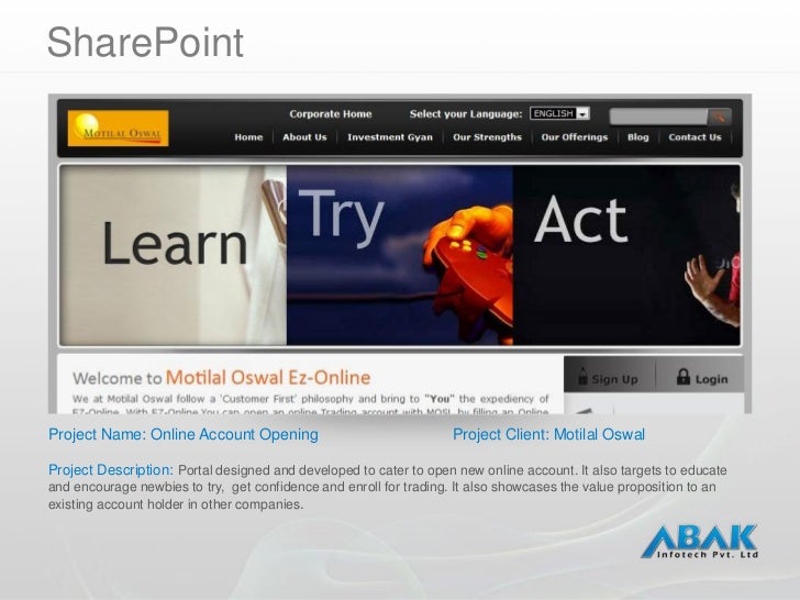 Motilal oswal online trading system