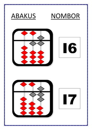 ABAKUS NOMBOR
I7
I6
 