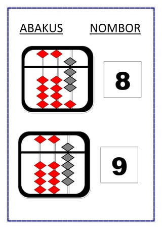 ABAKUS NOMBOR
9
8
 