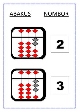 ABAKUS NOMBOR
3
2
 