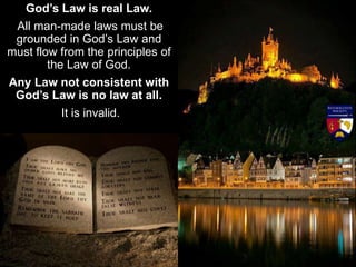 “To the Law and to the testimony!
If they do not speak according to this
Word, it is because there is
no light in them.” I...