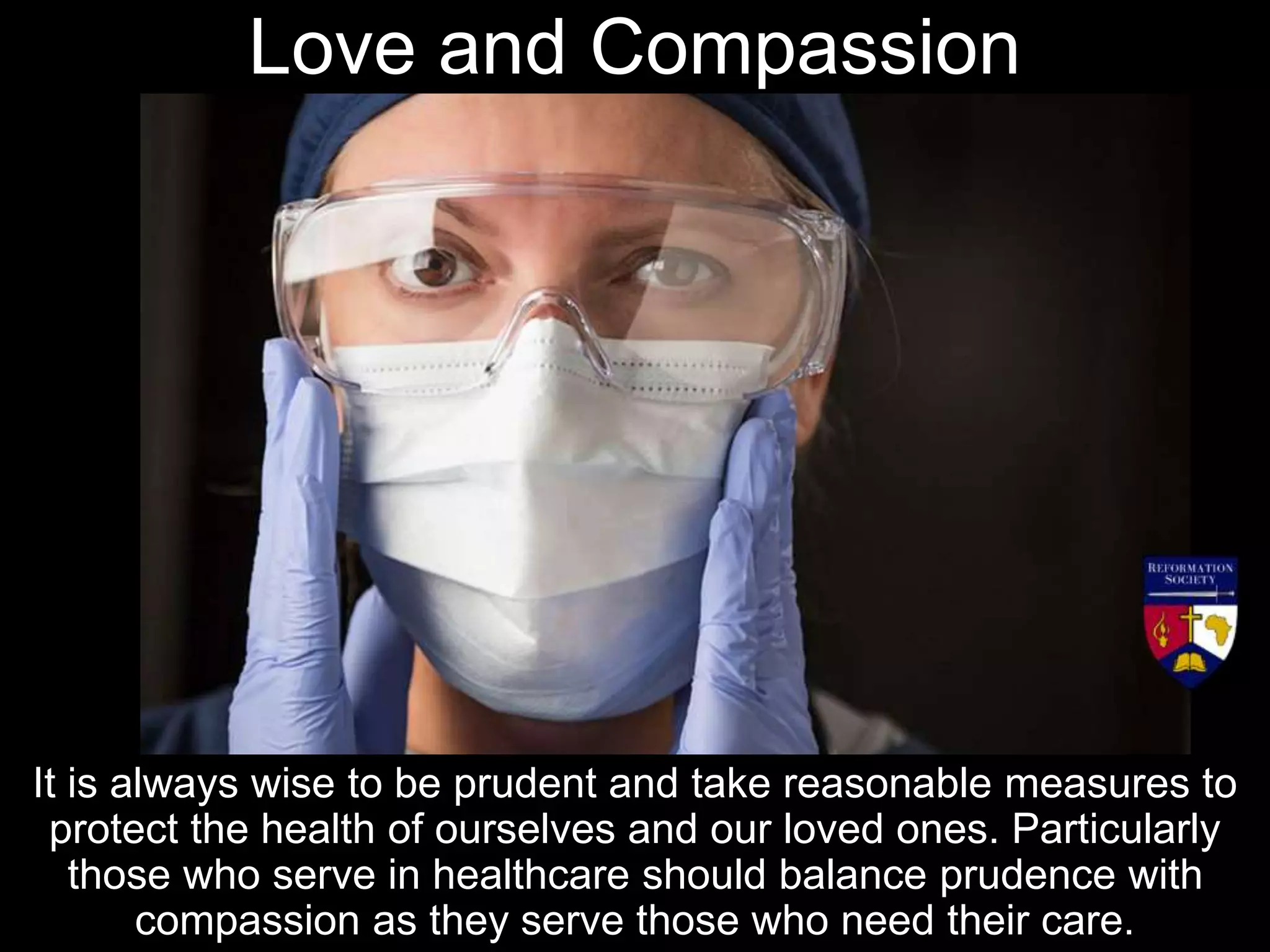 A Balanced and Biblical Response to Lockdowns & Masks