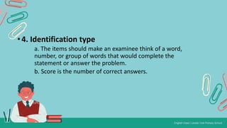 Assessment of Learning | PPTX