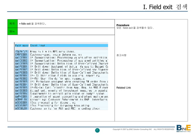 Abap Field Exit Guide PPT