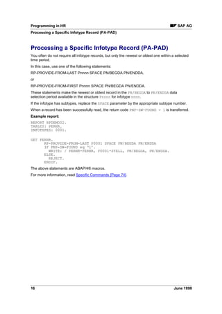 6WUXFWXUH RI D 5HSRUW 3$$33 