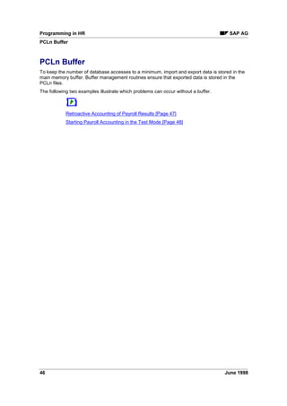 3URJUDPPLQJ LQ +5 6$3 $*
,QIRWSH 3URFHVVLQJ 3$3$' 